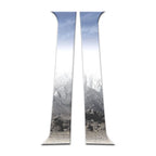 2Pc Chrome Pillar Post Covers for Nissan Frontier King Cab (2005–2024)