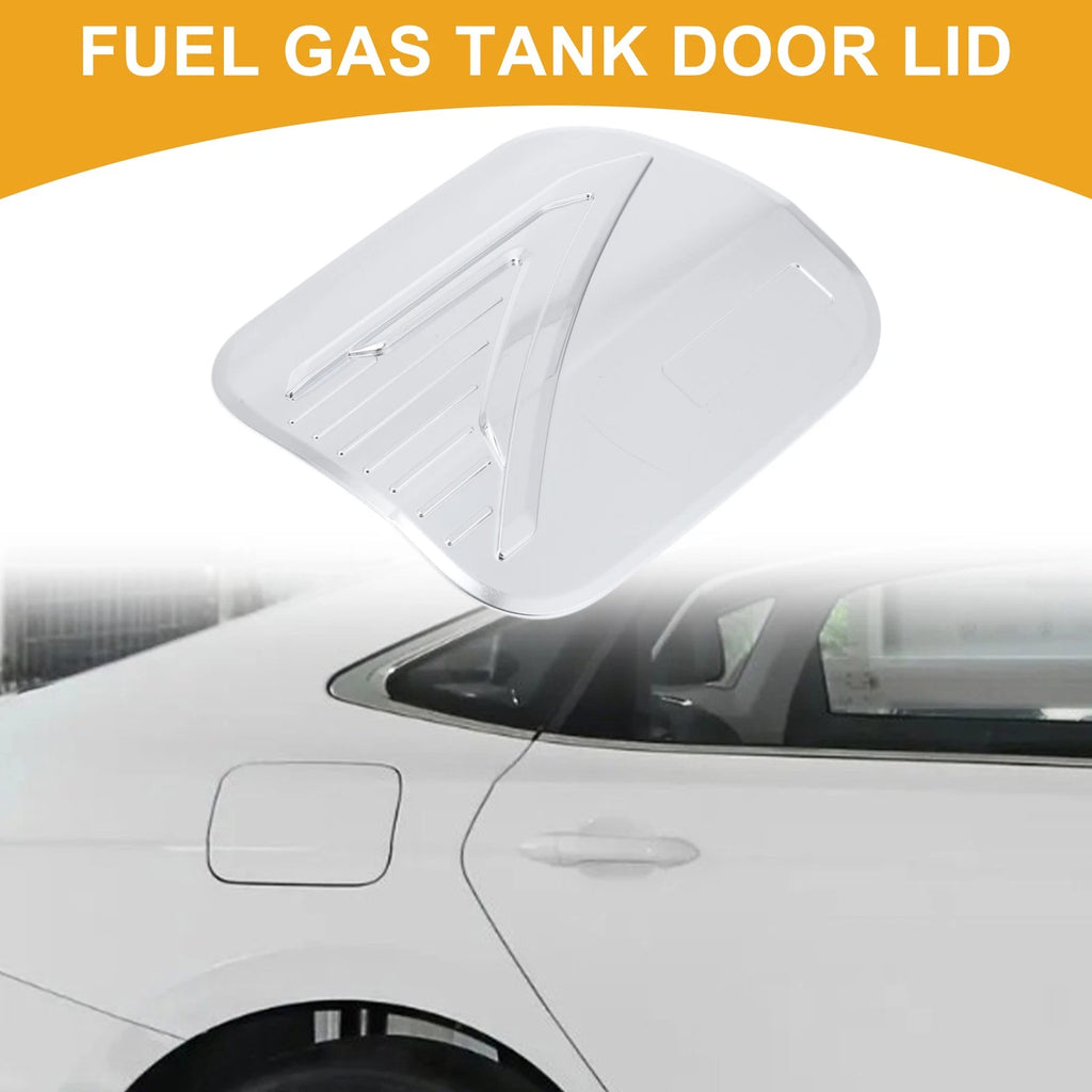 Fuel Tank Door Cap for Toyota Corolla Cross (2022–2023) Chrome Silver Tone