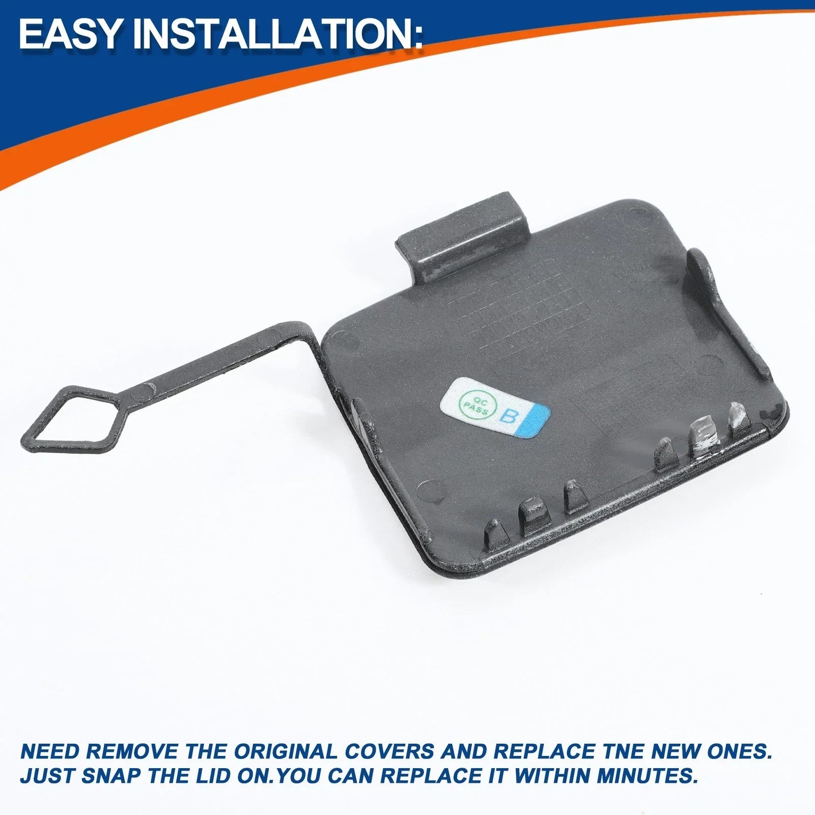 Front Bumper Tow Hook Cover for BMW 1 Series