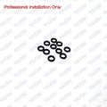 10Pcs Trim Hose O-Ring for Volvo Penta (3852165, 0321117, 0777895, 18-7141, 802047)
