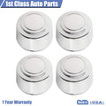 Set of 8 Lug 16" Chrome Wheel Center Hub Caps for Ford E-250 (1995–2008)