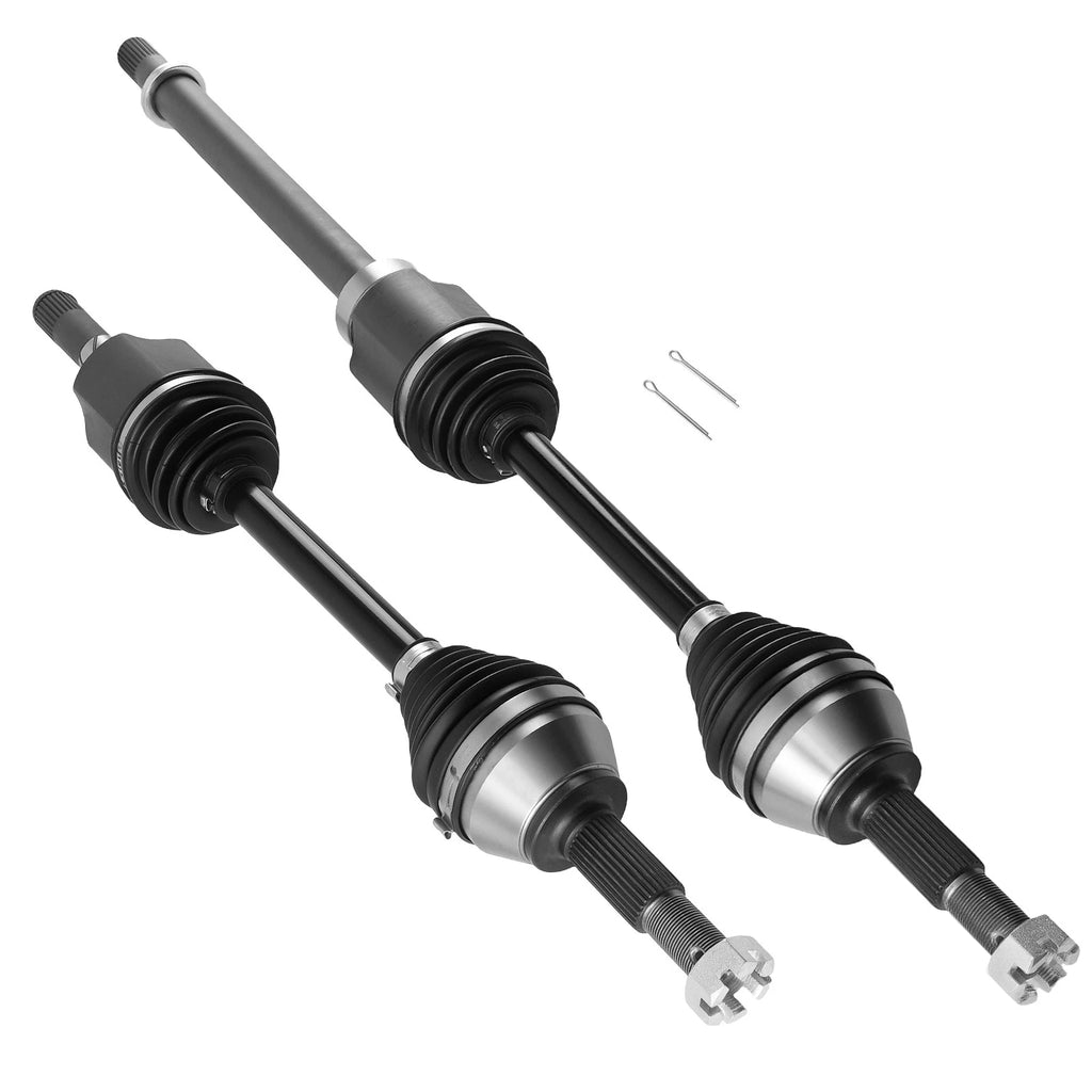 Pair Front CV Axle Shaft for Nissan Rogue (2008–2015) AWD