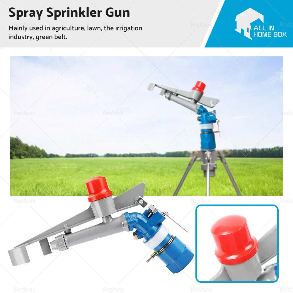 1'' Irrigation Spray Tool for 360° Adjustable Impact Area