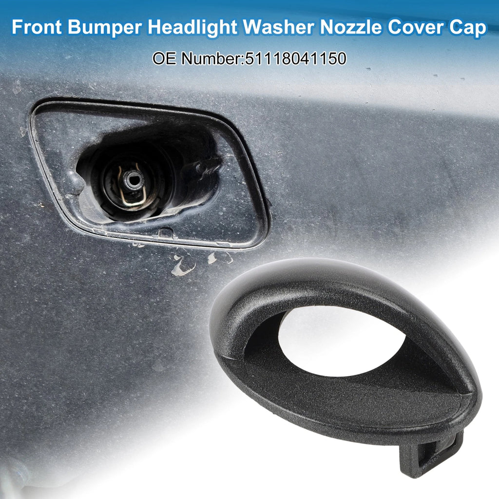 Headlight Washer Nozzle Cover Cap for BMW M3 (2008–2013) Gray