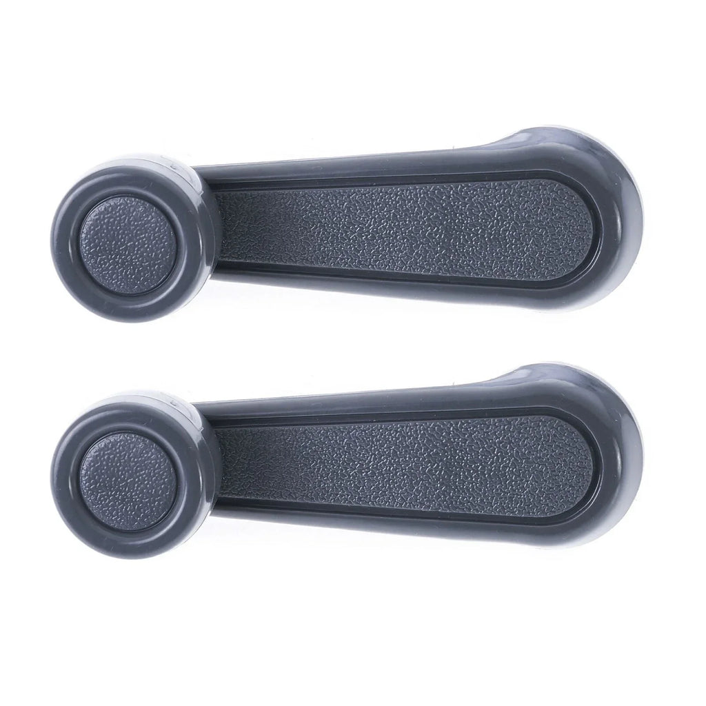 2pc L/R Window Crank Grey for Toyota Landcruiser Hilux