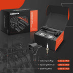 2X Ignition Coils & 4X Iridium Spark Plugs for Kia Optima