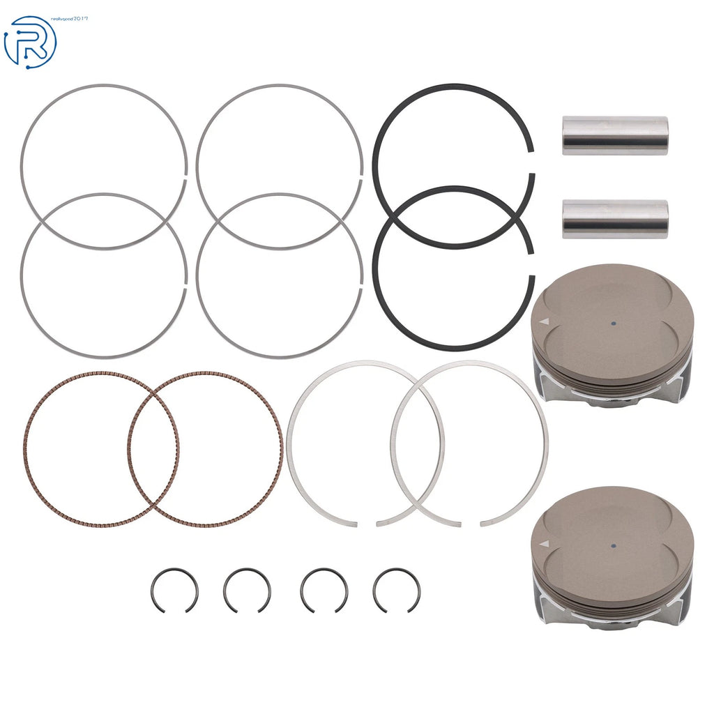 2X Engine Piston Kit with Rings for Polaris General RZR ACE 