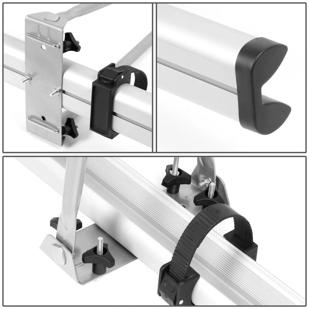 Lightweight Aluminum Roof Top Bicycle Mount Rack for Cars (2010–2023)