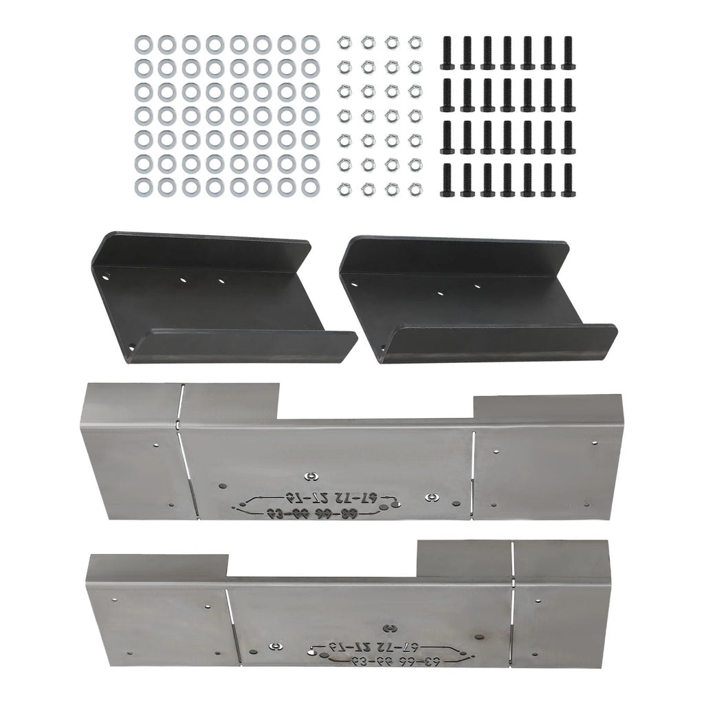 Frame Shortening Kit for GMC C10 (1963–1972) - 1/4" Heavy Plate