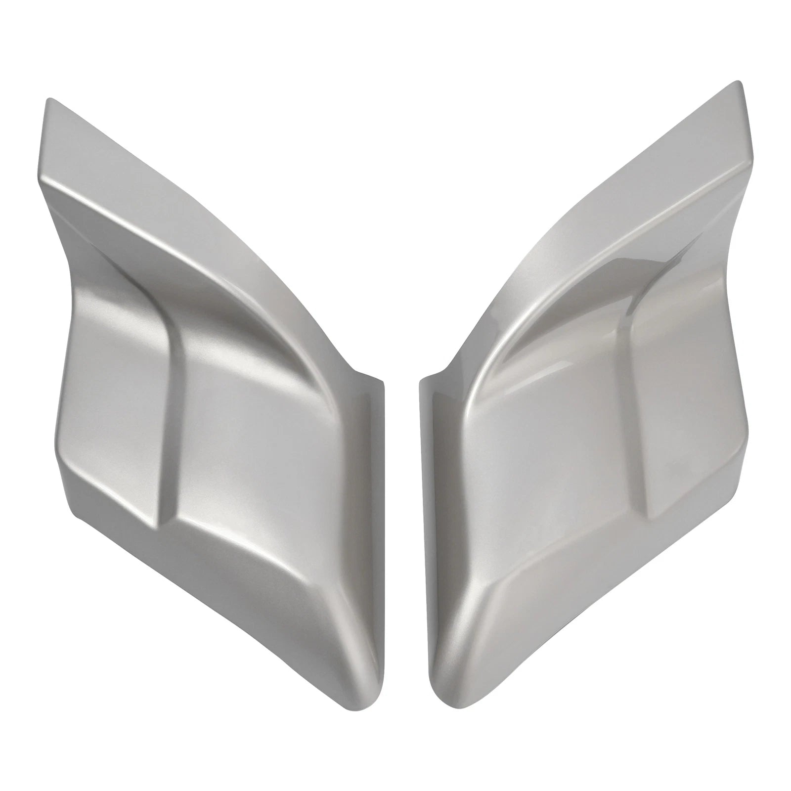 Stretched Side Covers Panel for Harley Road King (2014–2024) 19 Silver Fortune