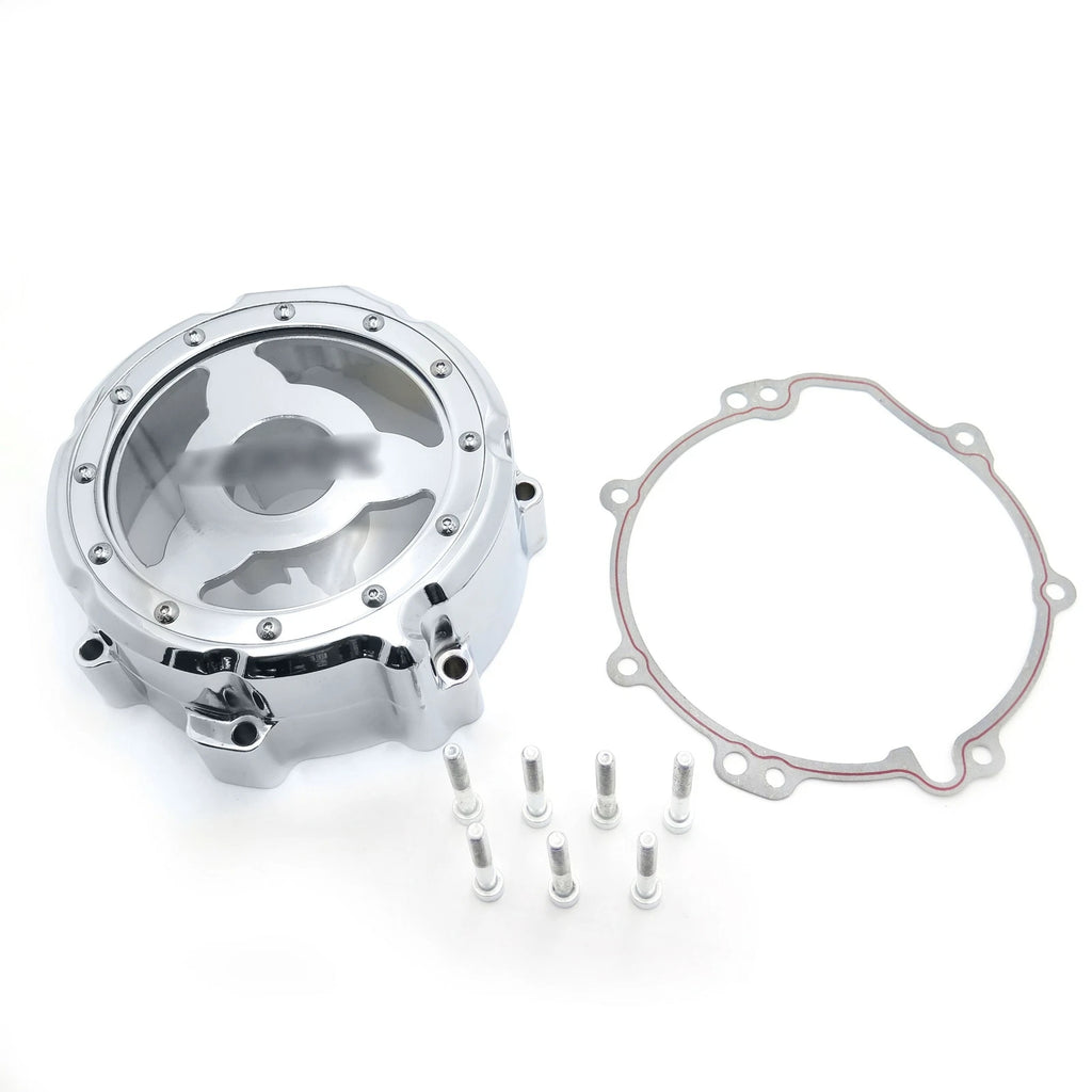 Chrome Left Engine Stator Cover for Kawasaki ZX14R ZZ-R1400 (2006–2014)