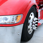 Chrome Spike Lug Nut Covers 33mm Push On for Ford F-150 (2004–2024)