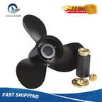 12 3/4 x 21 Aluminum Boat Propeller 48-77348A45 for Mercury 40-140hp (RHD)