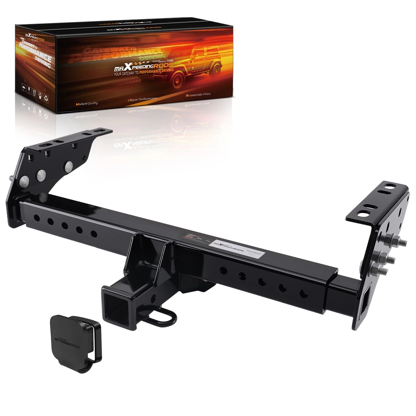 2" Hitch Receiver for Jeep Liberty Cherokee (1984–2007) Class 3 5000lbs