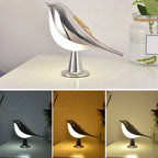 LED Table Desk Lamp for Modern Magpie Bird (Touch, Night Light)