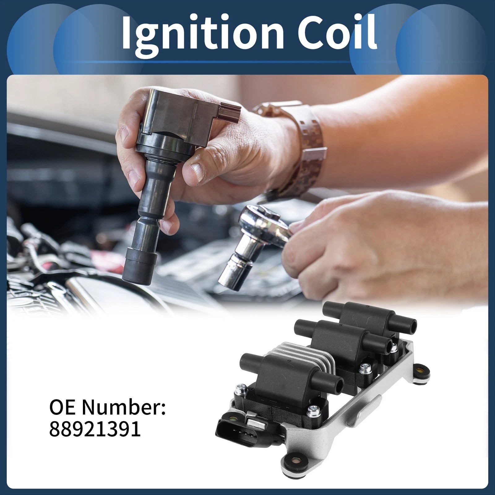 Ignition Coil Pack No. 88921391 for Volkswagen Passat (1998–2005)