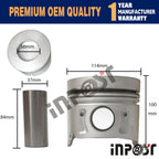 Engine Overhaul Rebuild Kit & Valves for Hino KC-FF1J (J08C, J08CT, JO8C)