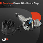 Ignition Distributor with Single Vacuum for Ford E-100 Econoline