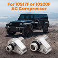 2X AC Compressor Converter Fittings for LS Engines (10S17F, 10S20F)