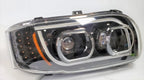 Passenger RH LED Headlight Dual Function LED Halo for Peterbilt 388 389 567 (2014–2023)