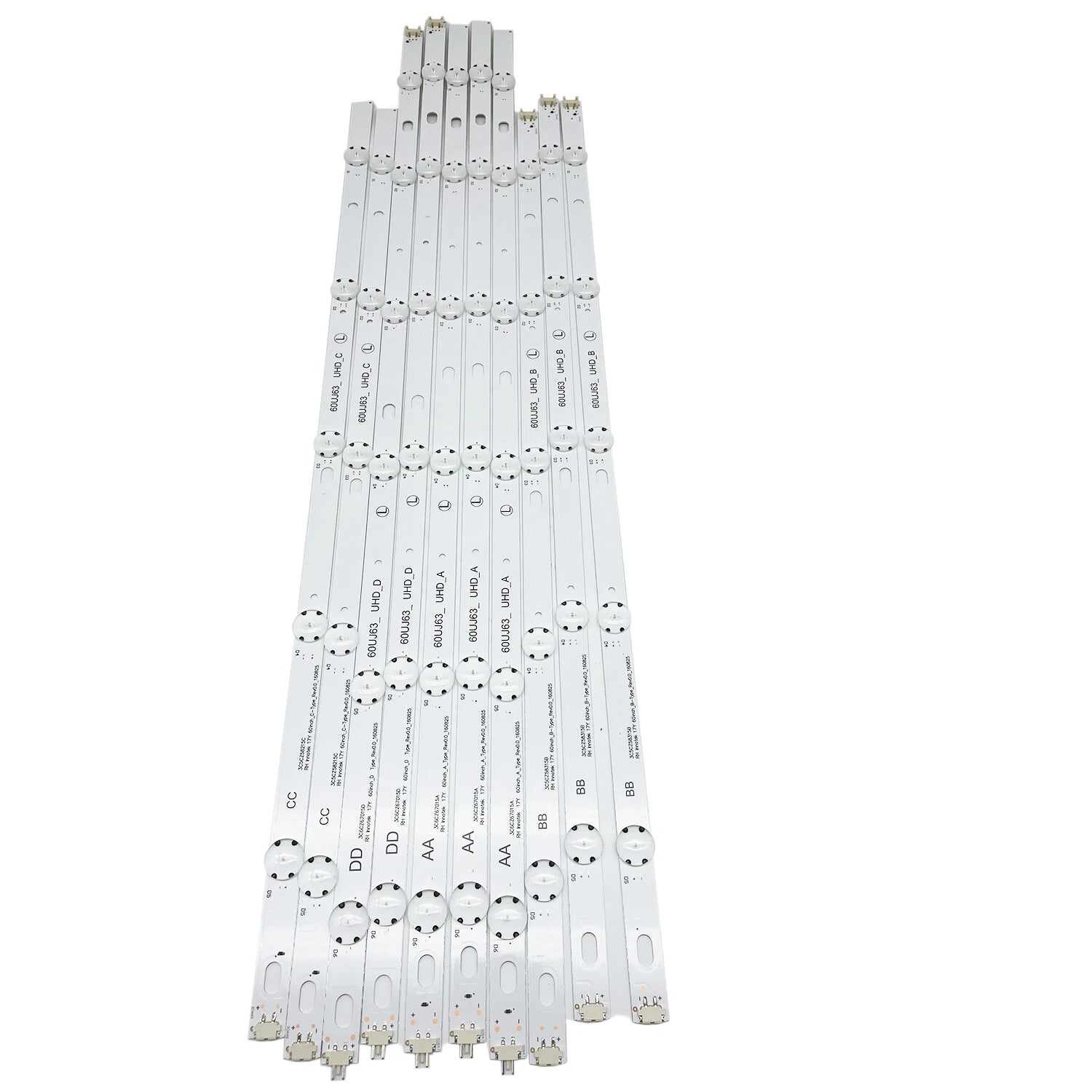 LED Strips for LG 60UJ6300 60UJ6050 60UJ634V (2017–2017)
