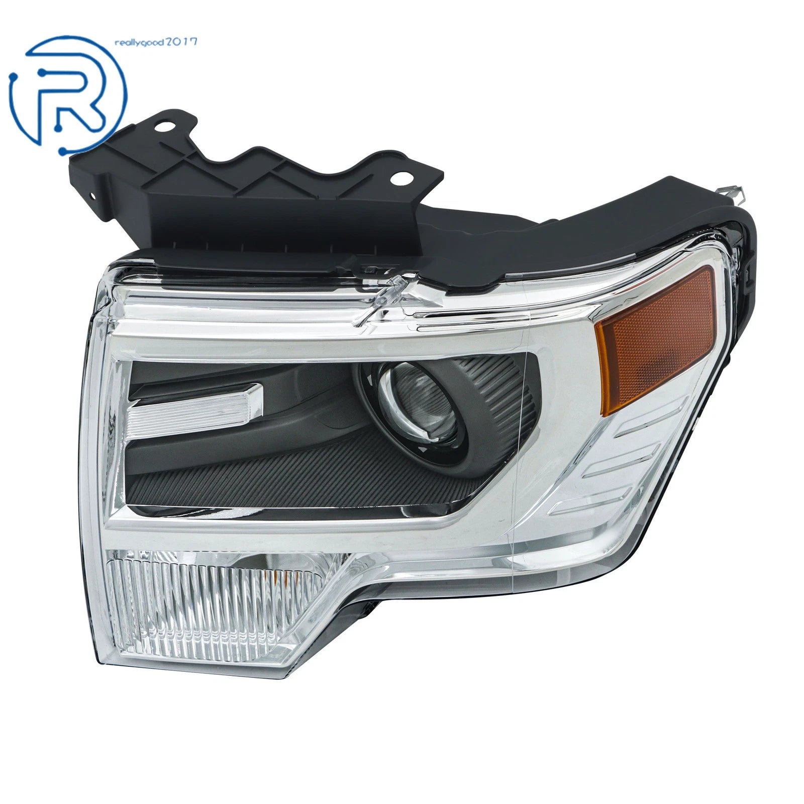 HID Chrome Projector Headlights for Ford F150 (2013-2014)