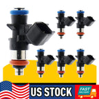 Set of 6 Fuel Injectors for Dodge Grand Caravan (2011–2017) 3.6L V6