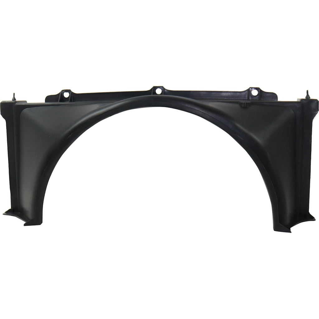 Set of 2 Upper and Lower Fan Shrouds for Chevrolet S10, GMC S15