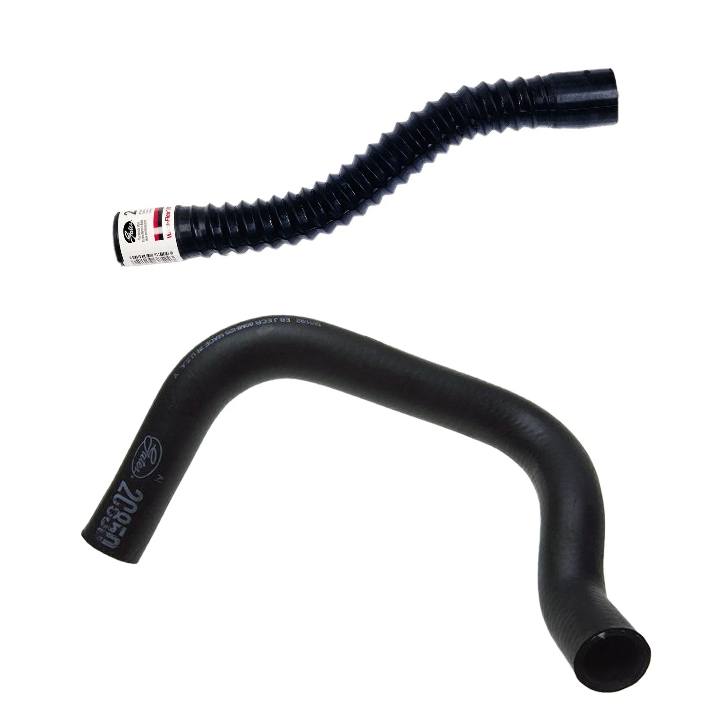 Gates Upper & Lower Radiator Coolant Hose Kit for Mercedes W115 240D (1975)