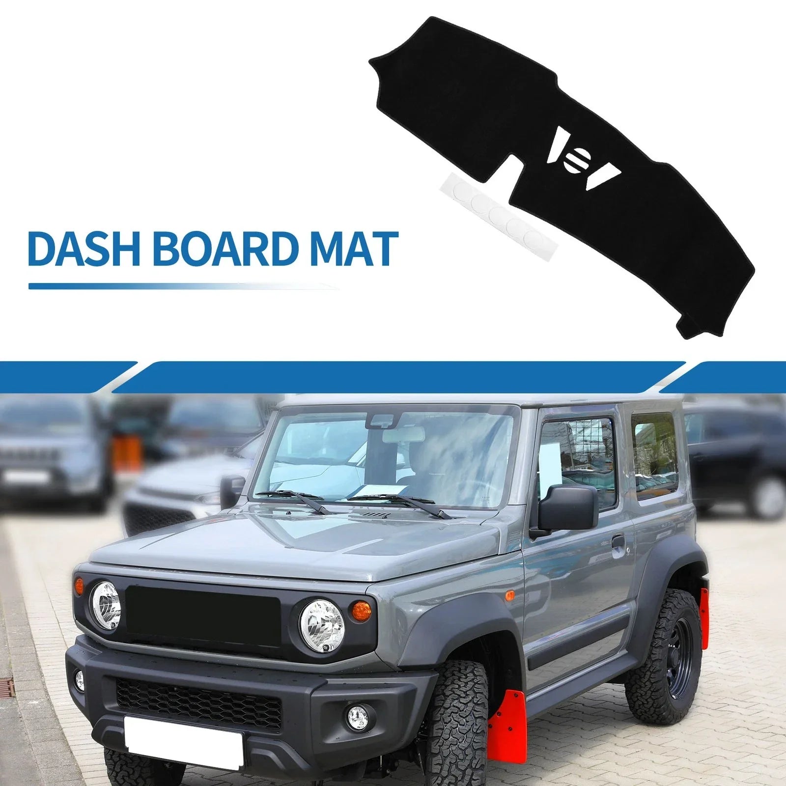 Dash Cover Mat for BMW X5 (2023 - 2024) Sun Protector Pad Black