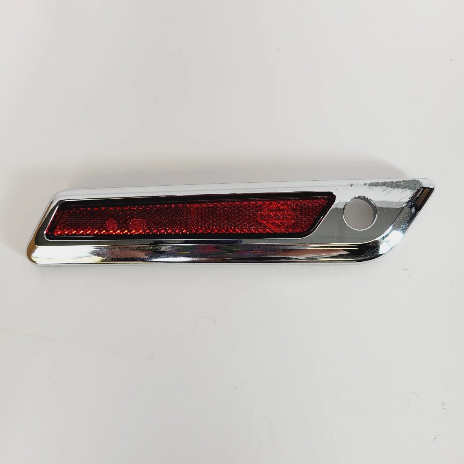 Right Side Saddlebag Chrome Latch Hinge Cover for Harley-Davidson Touring (2014–2022)