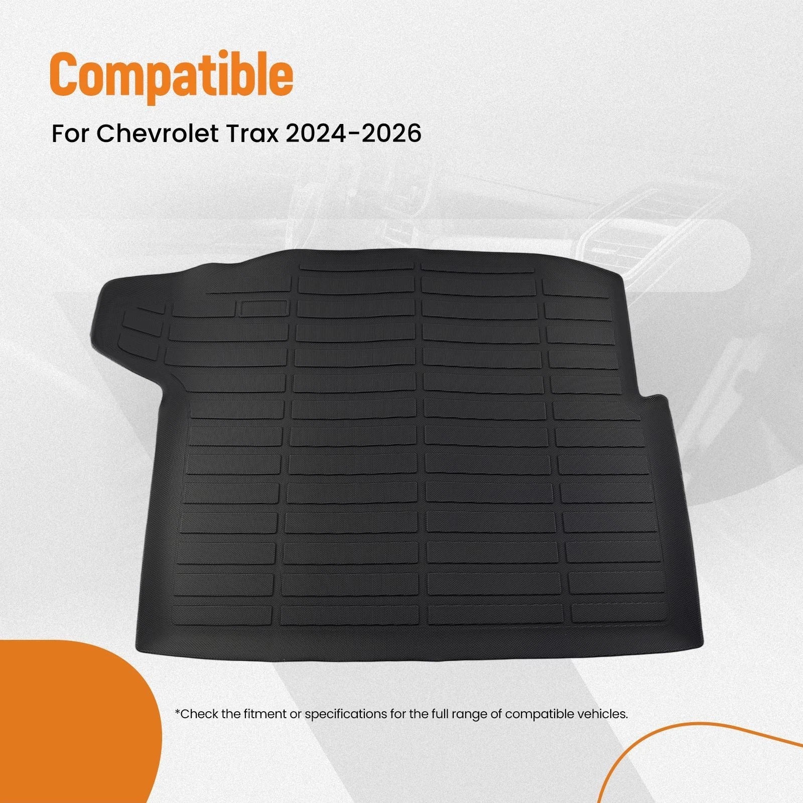 Anti-Slip Cargo Liner for Chevrolet Trax (2024–2025) TPE Waterproof