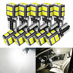 AUXITO T10 194 LED Bulbs for License Plate Side Marker Map (168 194 2825)
