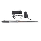 39'' Boat Anchor Pole with 50Ft Line and Hook for Shallow Water