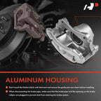 6x Front Brake Caliper & Pad for Chevrolet Impala (2000-2016)