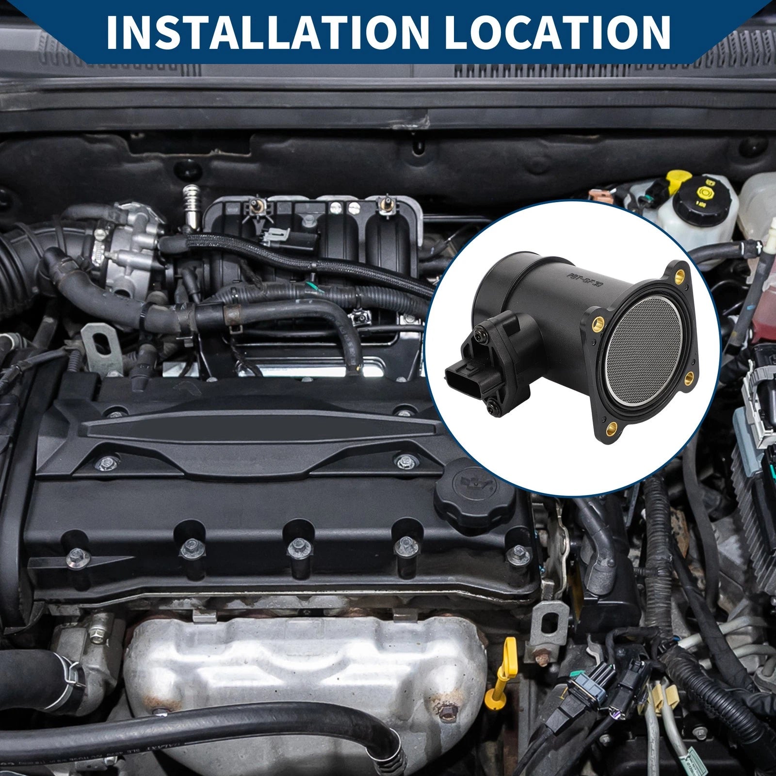 Mass Air Flow Sensor Assembly No.226808U320 for Nissan Sentra (2003–2006)