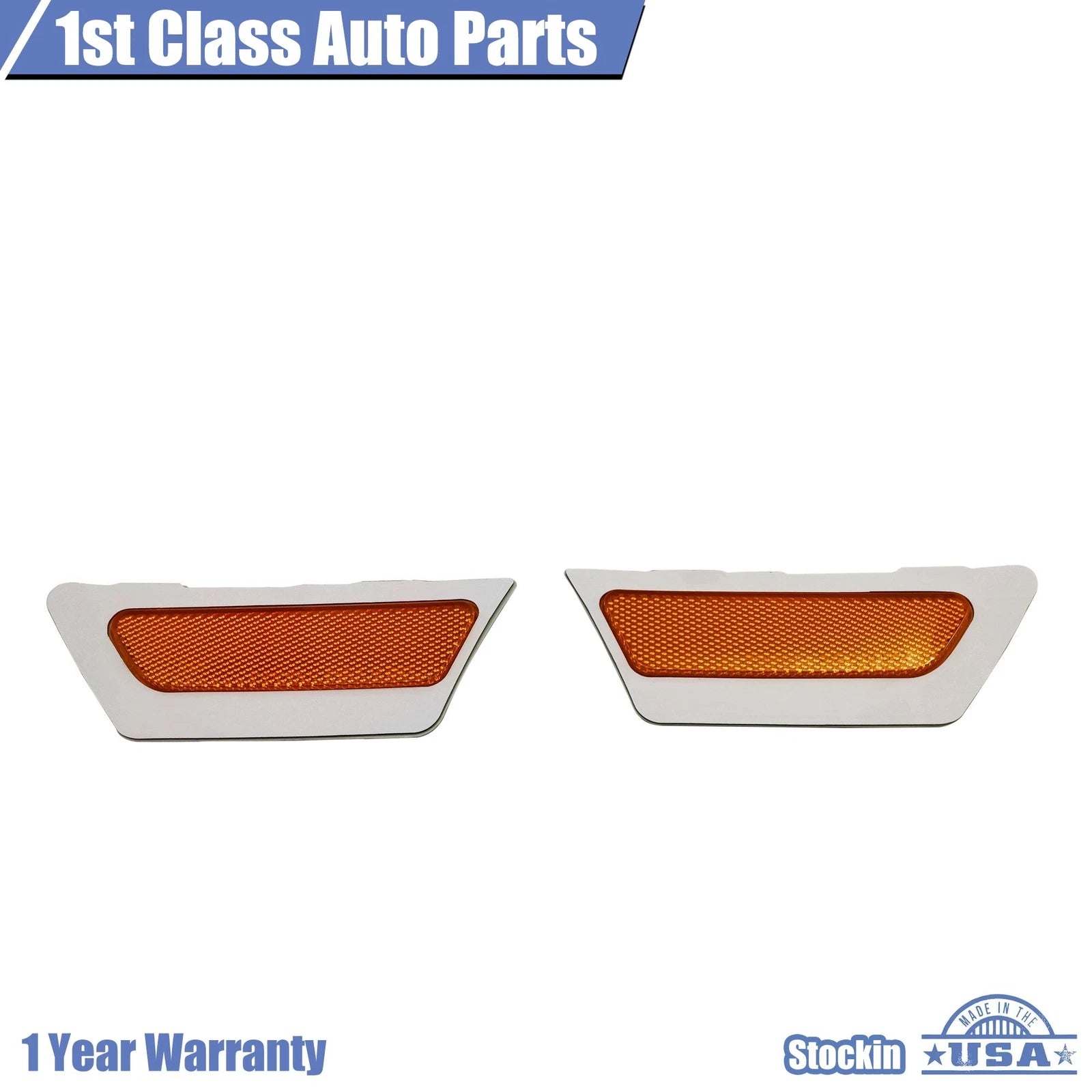 Set of 2 Corner Parking Lights for Audi A4 S4 B9 (2017–2018)