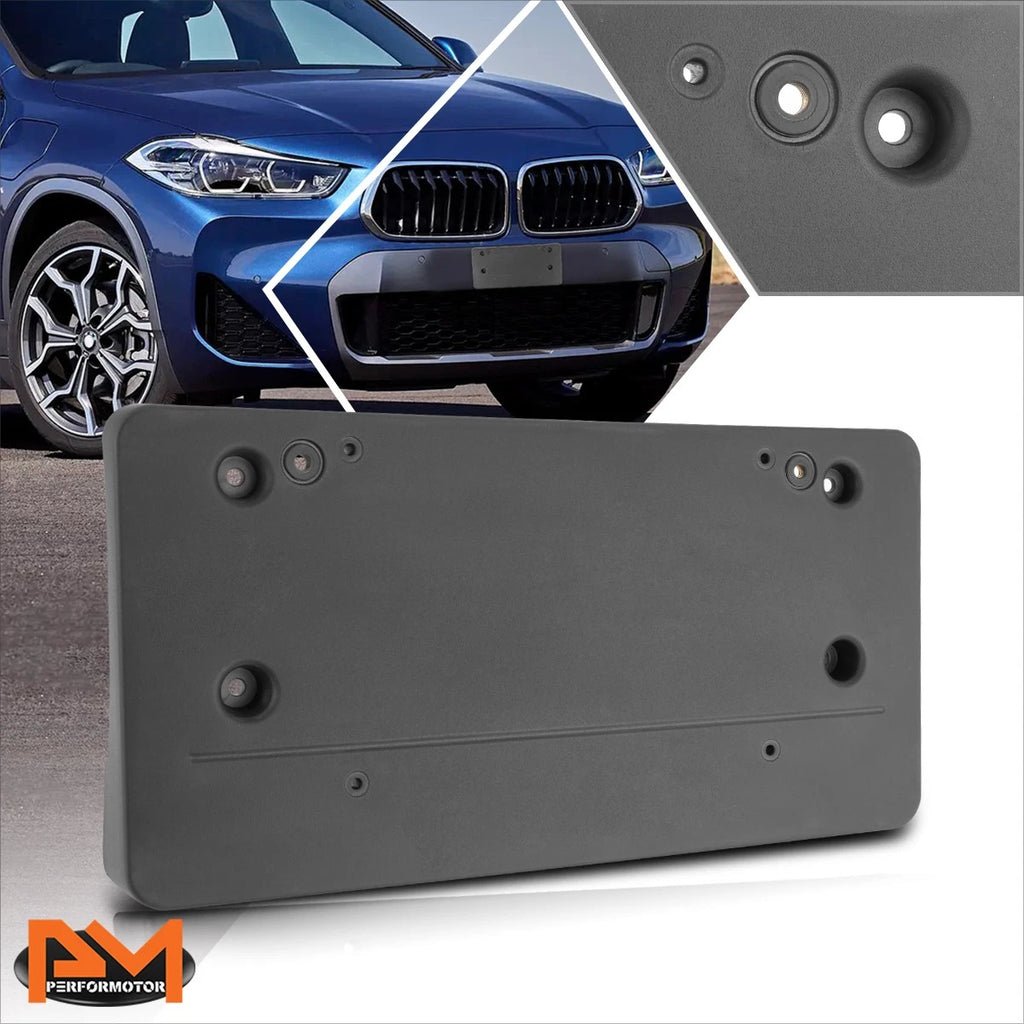 Tow Hook License Plate Mounting Bracket for BMW X2 (2018–2021)