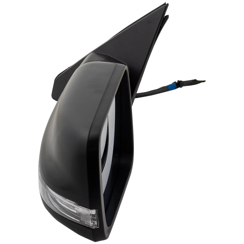 Left Power Heated Folding Mirror for Ram 1500 (2019–2022) with Turn Signal Black