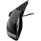 Left Power Heated Folding Mirror for Ram 1500 (2019–2022) with Turn Signal Black
