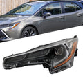 LED Headlight Replacement for Toyota Corolla SE/XLE/XSE (2020–2022) LH Clear Lens