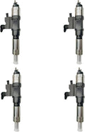 Set of 4 Fuel Injectors 095000-5006 for Isuzu 4JH1 4HK1 4HK1-TCC 4HK1-TCS