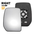 Right Upper Side Heated Convex Mirror Glass for Ford Transit MK6 MK7