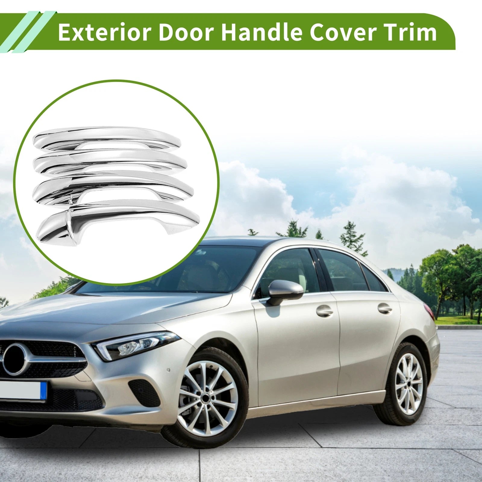 Set of 1 Exterior Trim for Mercedes-Benz B Class W247 (2020) Electroplating