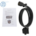 7-Way 7 Pin Trailer Extension Cord for RV Trailer (4FT, 6FT, 8FT, 10FT, 12FT)