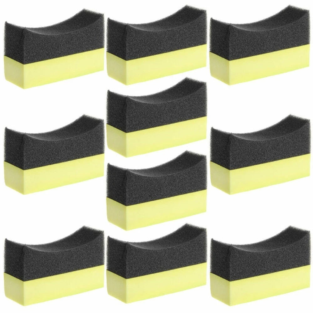 Car Tire Dressing Applicator Foam Brush Sponge Pad Cleaning Kit for All Models