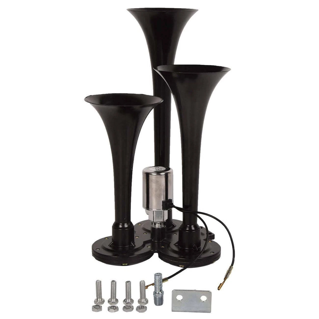 3 Trumpet Air Horn for Truck Car SUV (12V/24V)
