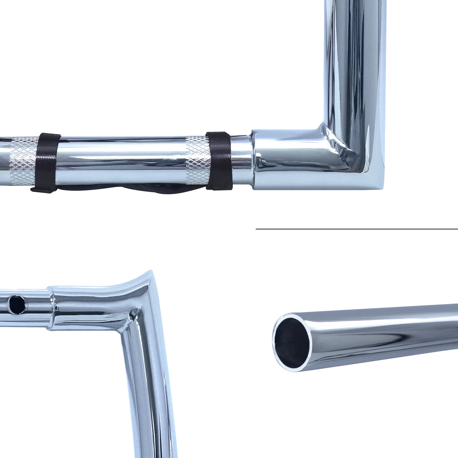 Chrome 14" Prewired Handlebar 1.5" 32mm for Harley Road Glide (2016–2023)
