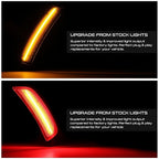 Smoked LED Front Rear Bumper Marker Light for Mazda Miata MX-5 (2016–UP)