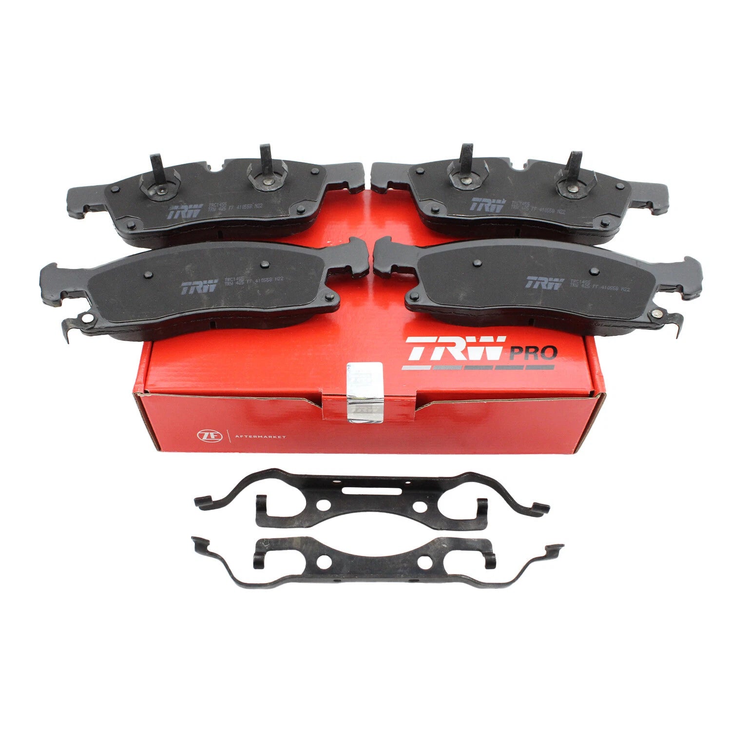 Set of 4 TRW Pro Ceramic Brake Pads for Dodge Durango, Jeep Grand Cherokee (2011–2016)